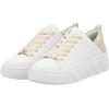 Women's Rieker W2602 White Ankle Boots