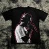 Rapper Frank Retro Grafisk T-skjorte Hip Hop Ocean Album Klær for menn T-skjorter Y2k Unisex Blond Mote Oversized T-skjorte i bomull