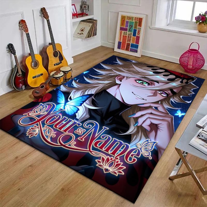 Custom douma Mat Personalized Name, Polyester Washable Indoor Entryway Rug, Gift for Christmas, Easter, Thanksgiving Day