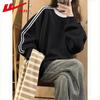 Warrior Women's Loose Casual Crew Neck Sweatshirt