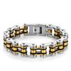 Personalized Titanium Steel Bicycle Chain, Men'S Atmospheric Simple Stainless Steel Bicycle Chain Bracelet, Locomotive Chain Bracelet