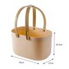 Portable Bath Basket With Handle Large Capacity Hollow Shower Wash Plastic Storage Box Bin Bathroom Kitchen Organizer