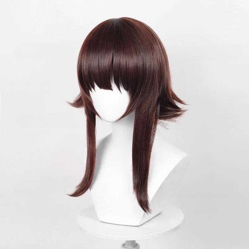 Megumin Cosplay Wig Anime Konosuba God's Blessing On This Wonderful World Synthetic Dark Red Hair Cosplay Costumes Hair Wigs