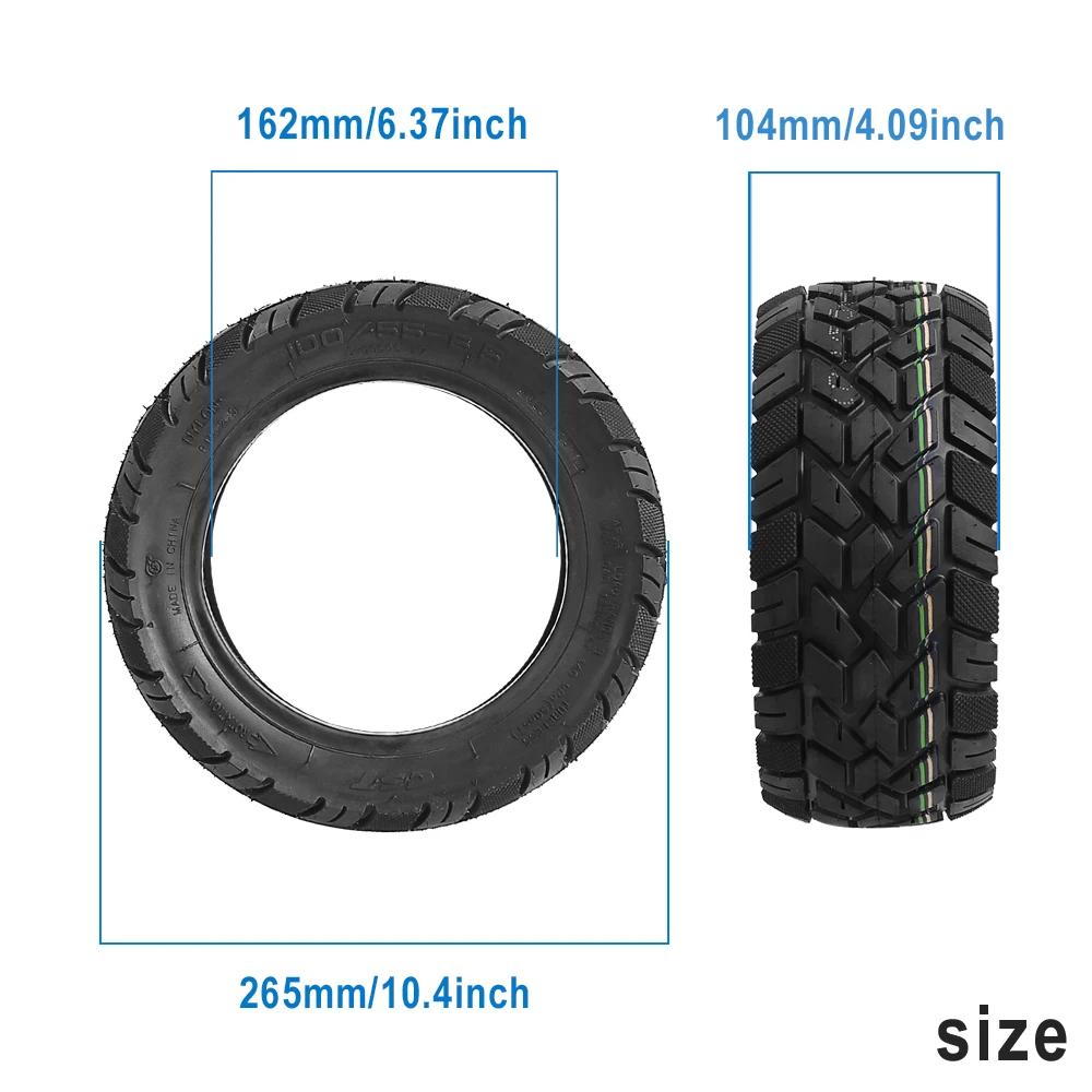 11-дюймова 100/55-6.5 Потовщена Вакуумна Зовнішня Шина для Електросамоката Kaabo Wolf King GTR Dualtron Ultra2 THUNDER II Безкамерні Шини