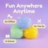 Kitten Squeeze Stress Toy, Soft Cat Fidget Ball, Cute Animal Decompression Toy for Office Desk, Gift for Cat Lovers