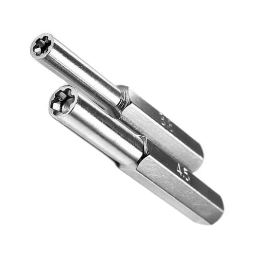 TSUCIA Screwdriver, Special Screwdriver, Precision Screwdriver, Hexagonal, 3.8mm, 4.5mm, 2 Pieces (Set of 2)