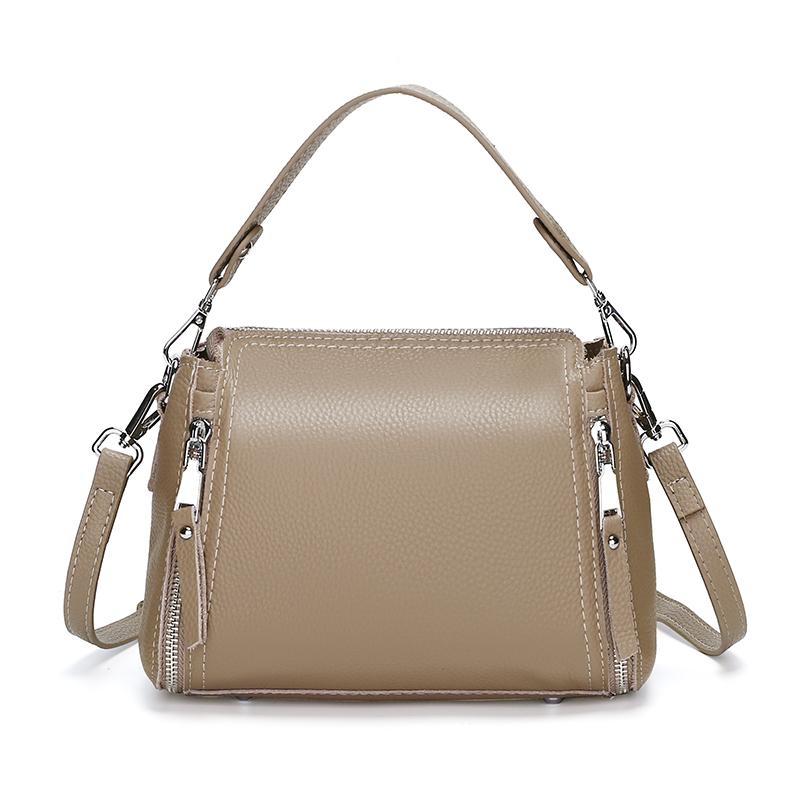 100% Genuine Leather Women Handbags Cowhide Women Shoulder bag Fashion Luxury Ladies Messenger Bags High Quality Female Tote bag