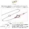 PLUSTER Diamond Necklace for Platinum Magnolia Solitaire Natural PT900 40cm Box Popular Birthday Day Plaster Jewelry Women, (0.10ct Diamond), Chain,
