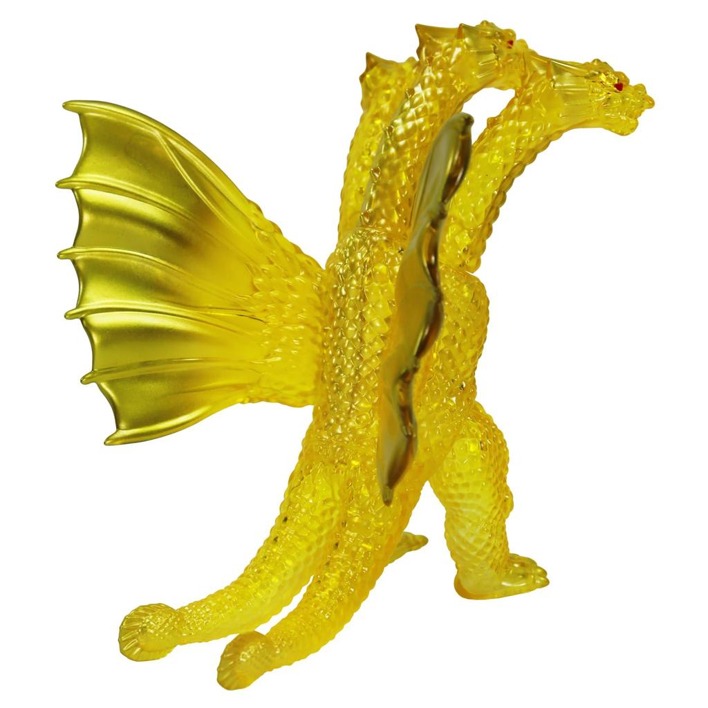 Character Content Production CCP Medium Size Series Godzilla EX Godzilla King Ghidorah King Ghidorah Clear Yellow Approximately 130mm PVC Figure (CCP)