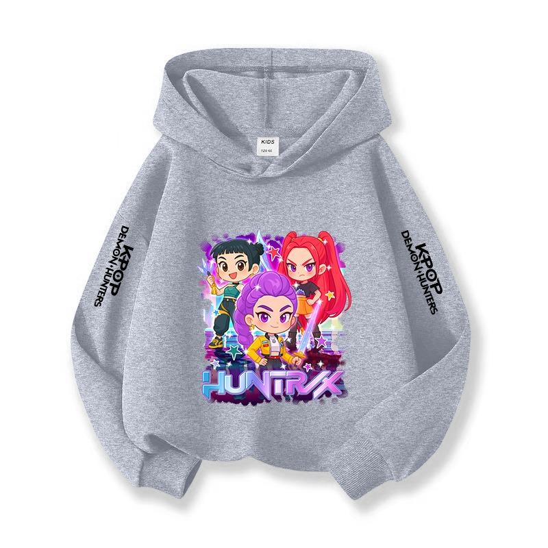 Americká dětská K-popová mikina tenká a pohodlná. Oblékni to a staneš se z tebe pohledný chlap jako princátko