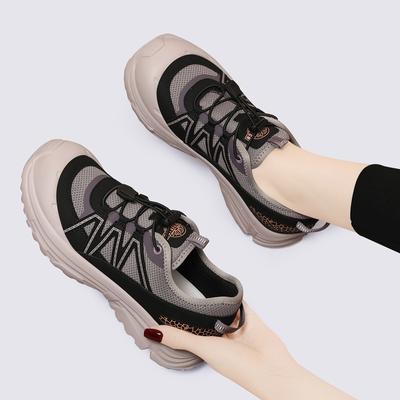 Outdoorowe Siatkowe Buty Sportowe Nowe Outdoorowe Buty Turystyczne Dla Kobiet Grube Podeszwy Wszechstronne Codzienne I Modne Buty Taty