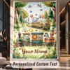 Wildlife Animals (108) Theme Custom Tapestry Personalized Custom Name Text Wall Hanging Tapestry Home Decor Background Cloth