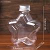200ML Star Bottle; Cute Clear Plastic Design; Perfect for Tea, Coffee, and Water