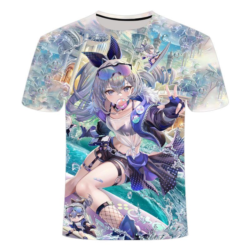 

Лето 2024 года, новые 3D-принтованные футболки с коротким рукавом и персонализированным трендом Collapse Star Dome Series для мужчин и женщин с круглым вырезом 6XL