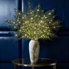Yousheng Lighted Christmas Norfolk Pine Branches Battery Operated Pre-Lit Pine Stems Artificial Pines Needles Branches for DIY Wreaths Vase Indoor