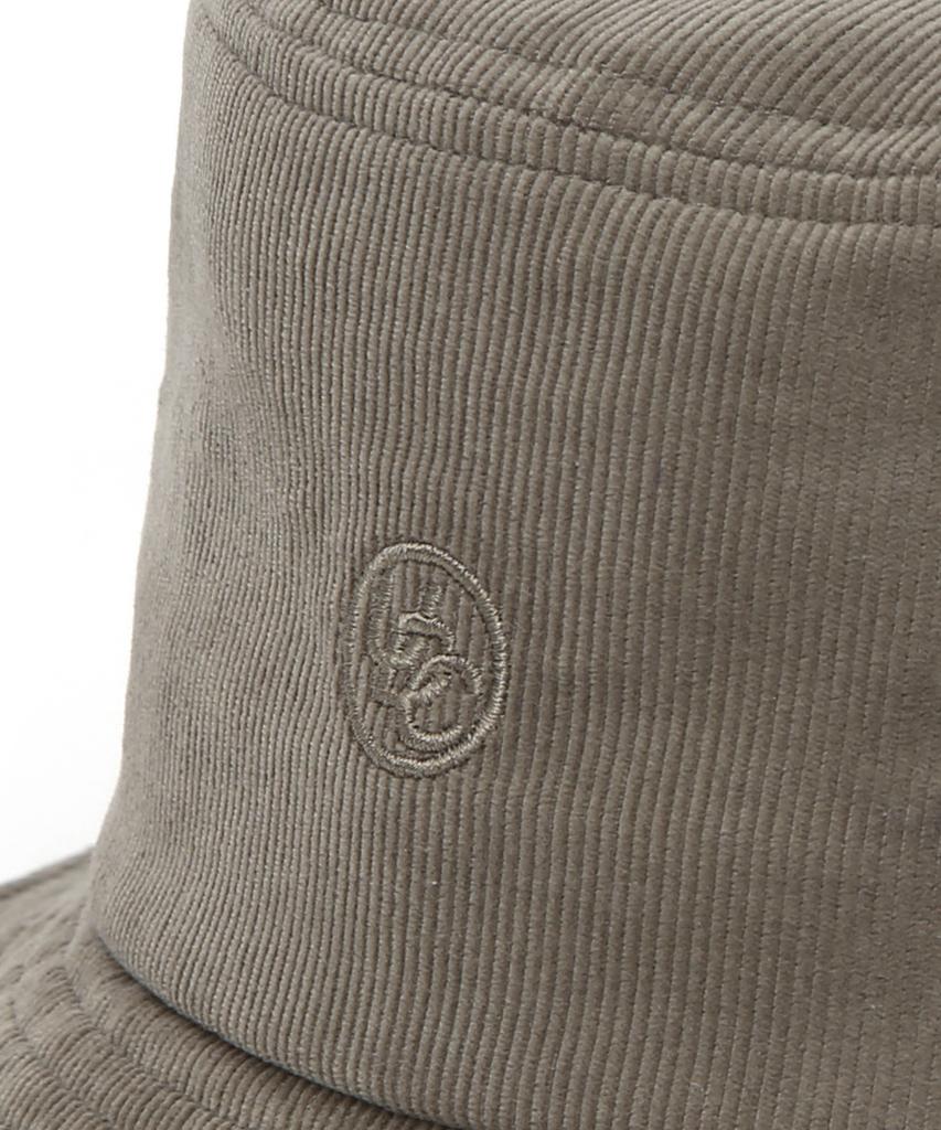 Eondeokeonteulol Corduroy Bucket Hat Square Bucket / Union Udc / Cd Charcoal