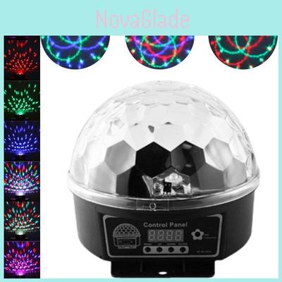 Led Crystal Magic Ball With Remote Control For Ktv Bar Stage And Party Lighting