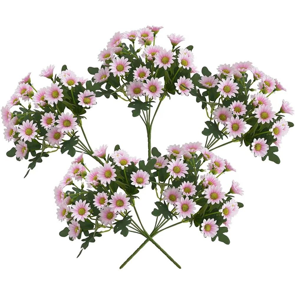 Silk Artificial Chamomile Daisy Flowers for Home Decor Garden Wedding Photography Floral Arrangements and Table Centerpieces