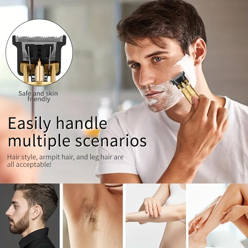 Vintage T9 Electric Cordless Hair Cutting Machine Professional Hair Barber Trimmer For Men Clipper Beard Shaver Holiday Gift