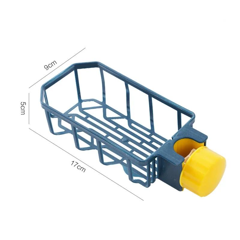 

Регулируемая сливная стойка для кухонной раковины, держатель для крана для хранения губки, сушилка для мыла, полка, корзина-органайзер, аксессуары для ванной комнаты, новинка