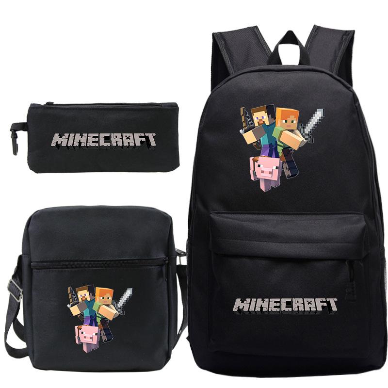 Primary And Secondary School Students Casual Schoolbag Game Merchandise Backpack Set
