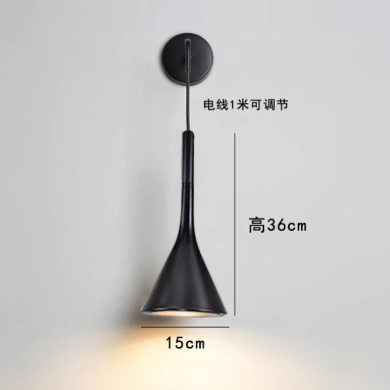 Bedhead Wall Lamp Nordic Living Room Background Wall Lights for Living Room Study Corridor Room Decoration Bedroom Lamp
