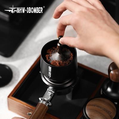 MHW-3BOMBER Dávkovací trychtýřek na kávu ze slitiny hliníku Blind Shaker Pasuje na pákové filtry 51-54/58mm Dávkovací kalíšek na espresso Nástroje pro domácího baristu