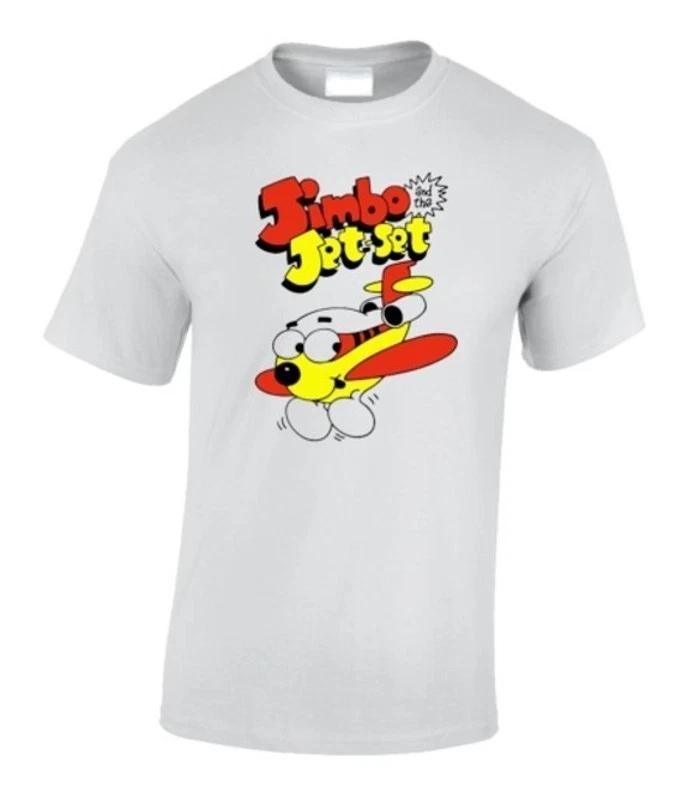 

Jimbo And The Jet Set T Shirt Retro 1980s Kids TV Cartoon Show Family Ness GT293 2XL