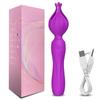 Kouzelná hůlka Lotus AV Vibrátor pro ženy Stimulátor bradavek a klitorisu Masážní přístroj Masturbátor Zboží pro dospělé Erotické sexuální hračky pro ženy