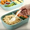 Leak-Proof Lunch Container Heat Resistant Food Storage Box Microwavable Student Lunchbox  Snack