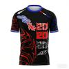 Brazilian Jerseys Pattern T-Shirt For Men Customized 3D Printed T Shirts Fashion