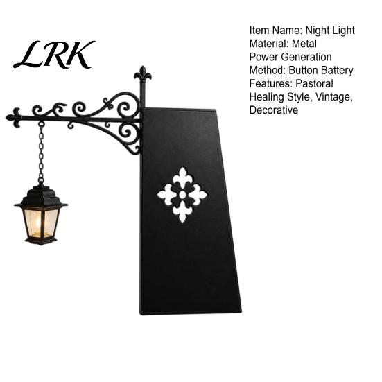 Wireless Night Light Vintage Library Lantern Light, Magic Reading Corner Lamp, Decorative Soft Warm LED Bookshelf Lighting for Shelf Desk, Enchanting
