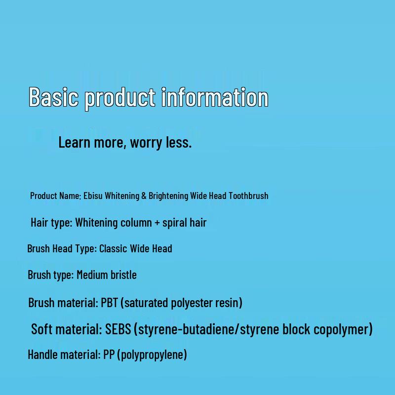 Hebishin Wide-Head Soft Bristle Toothbrush (2-Pack)