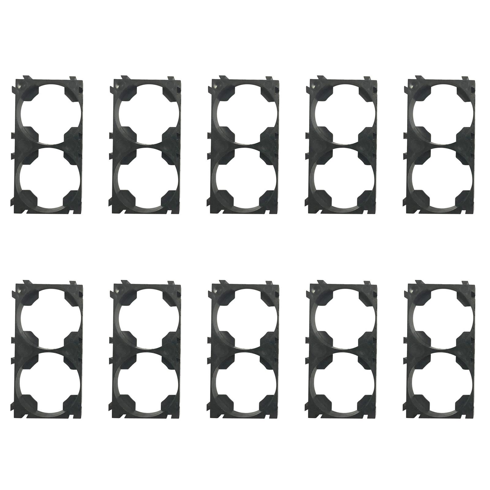 

10 шт. Гибкий держатель для литиевых батарей 26650, штабелируемый опорный кронштейн с теплоотводом для настройки мощности A