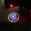 Car Door Projector LED Shadow Lights Lamp Car Accessories For Universal Vehicle Models Car Logo Wireless Courtesy For Changan