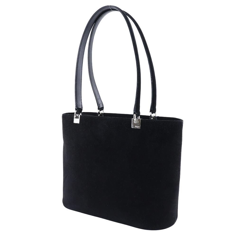 Salvatore Ferragamo Handbag Suede Women Used