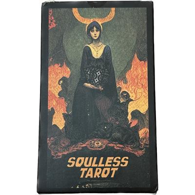 78 Pcs Soulless Tarot Dark Intuition Cards 12*7cm