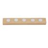 Magnetic Nail Display Stand Log Alloy DIY Training Fingernail Display Holder for Beauty Salon