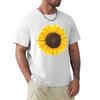 Sunflower Drawing Tshirt Vintage Style Printed Top