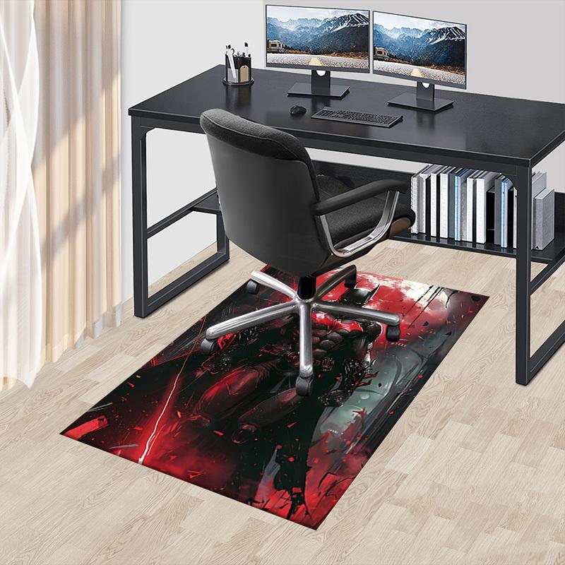 1pc Batman Nightwing Carpet, for Home & Office Decor, Desk Chair Carpet, Festive Gift,Conference Room CarpetL1273
