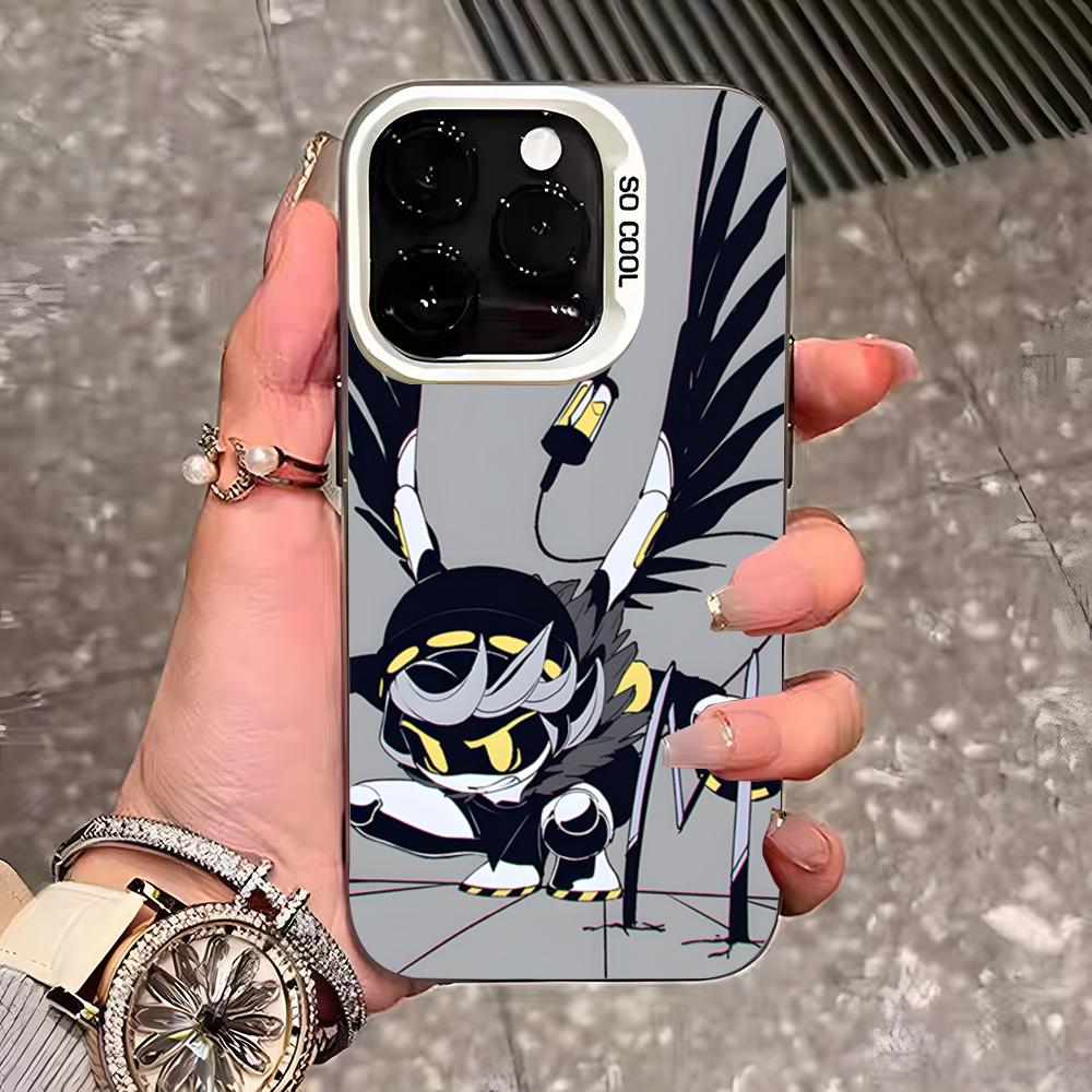 Murder Drones Phone Case For IPhone 17 Pro Max 16 Pro Max 15 14 13 11 12 Mini Xs X Xr 7 8 Plus Se Color Silver Cover