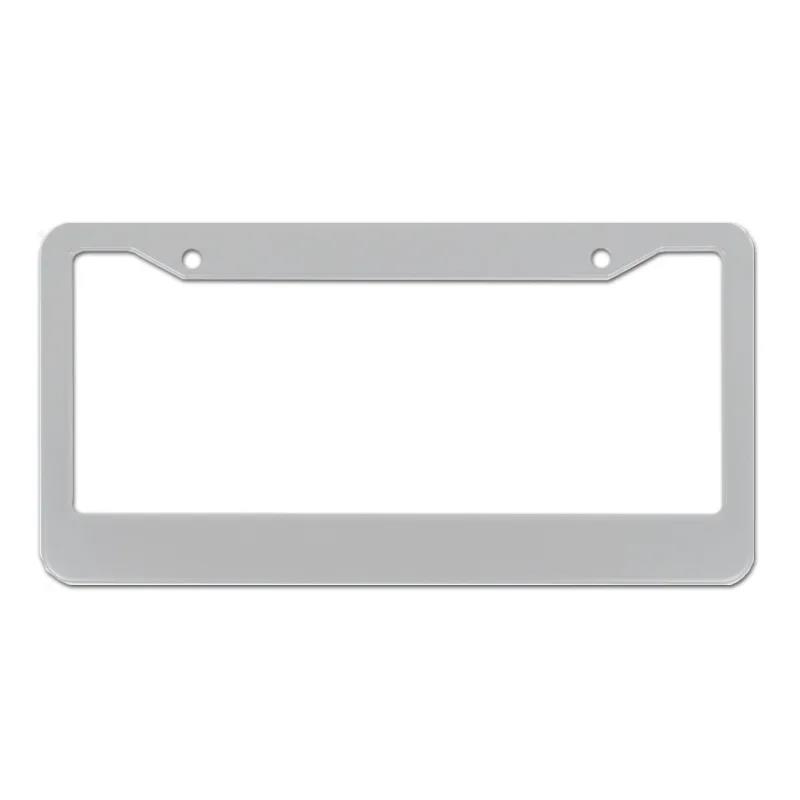 Us Standard License Plate Frame Multi-specification Thick Aluminum Alloy License Plate Frame Suitable for General Purpose Models License Plate Covers