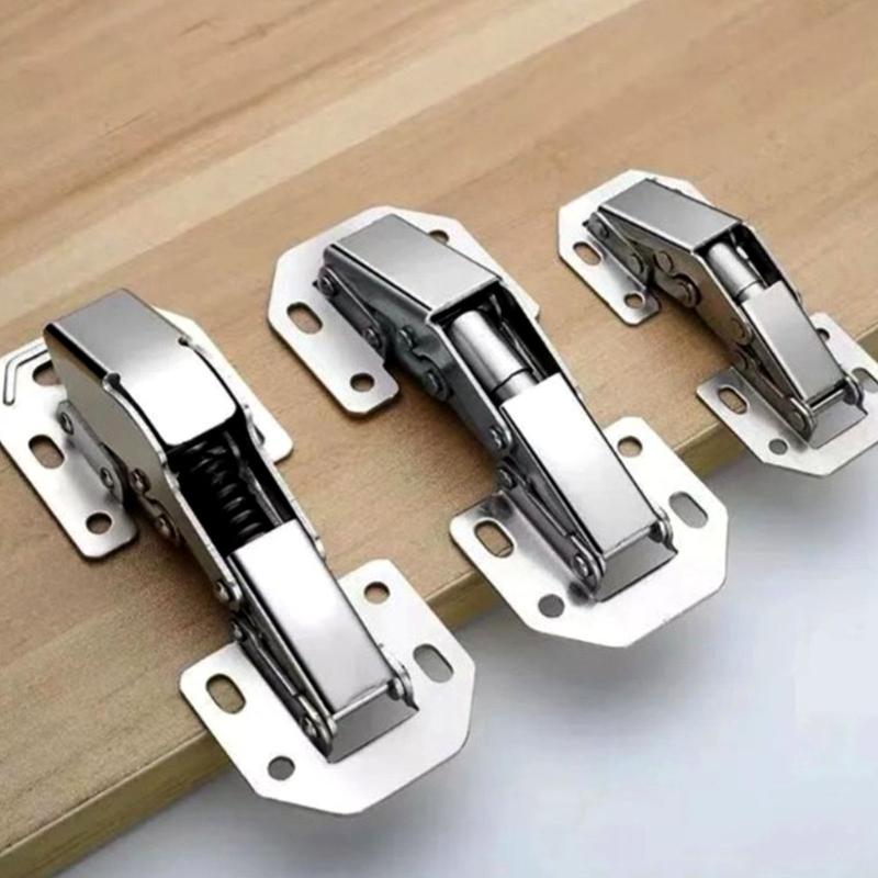 Tool Without Rapid Assembly Ball Bearing Fasteners Smooth Soft Close Screw Fix Cabinet Fastener Set for Closet Wardrobe