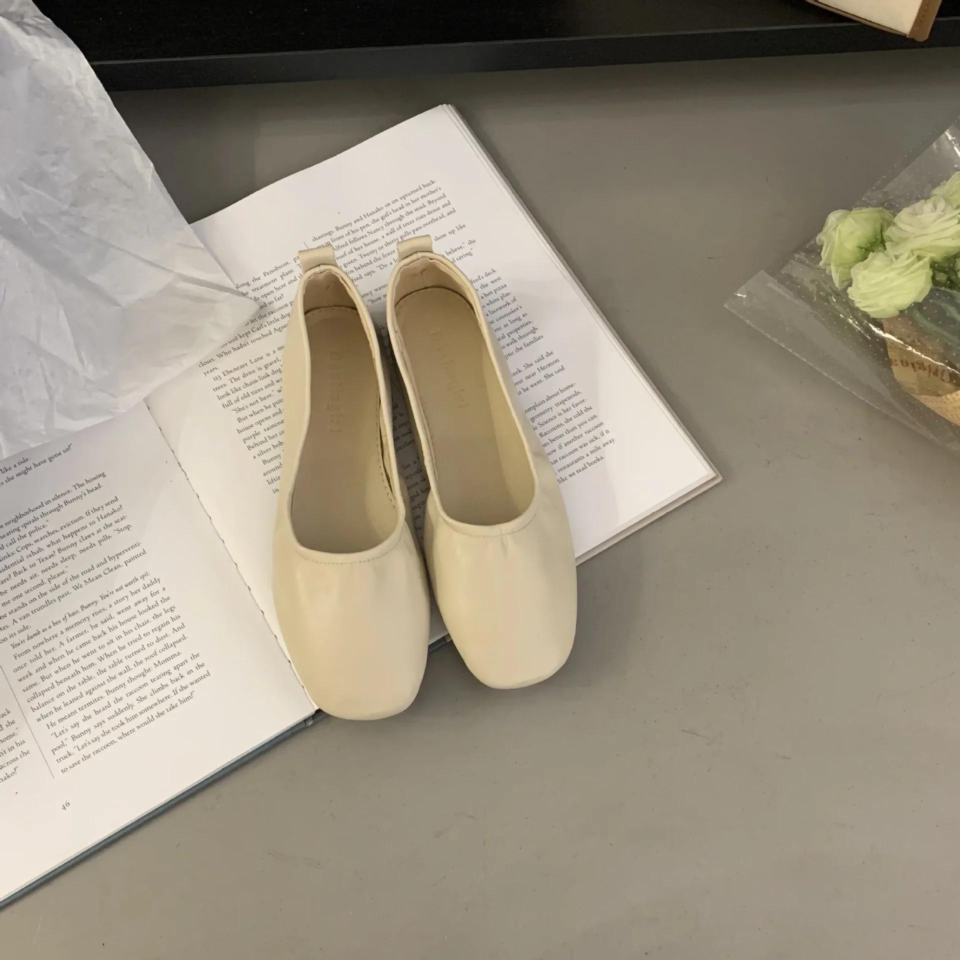 Модные балетки на плоской подошве — фото 14