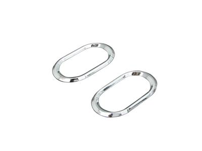 BRIGHTZ Mira Gino L700S L710S Chrome Side Marker Ring Type A L L700 700 L710 710 16154 SID-RIN-048