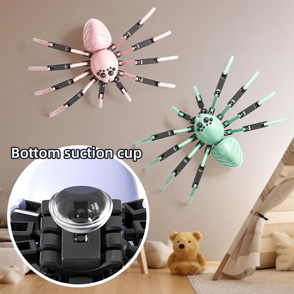 3D Movable Joint Spider Simulation Model Can Adsorb Fun Assembly Prank Children's Puzzle Toys
