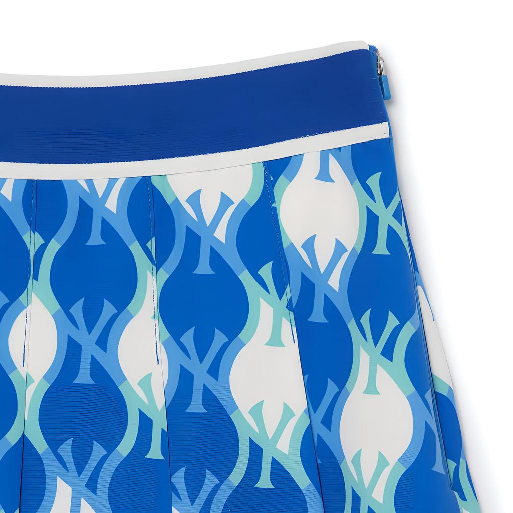 New MLB New York Yankees Casual Short Skirts Women's Light Blue 3FSKM0233-50CBL