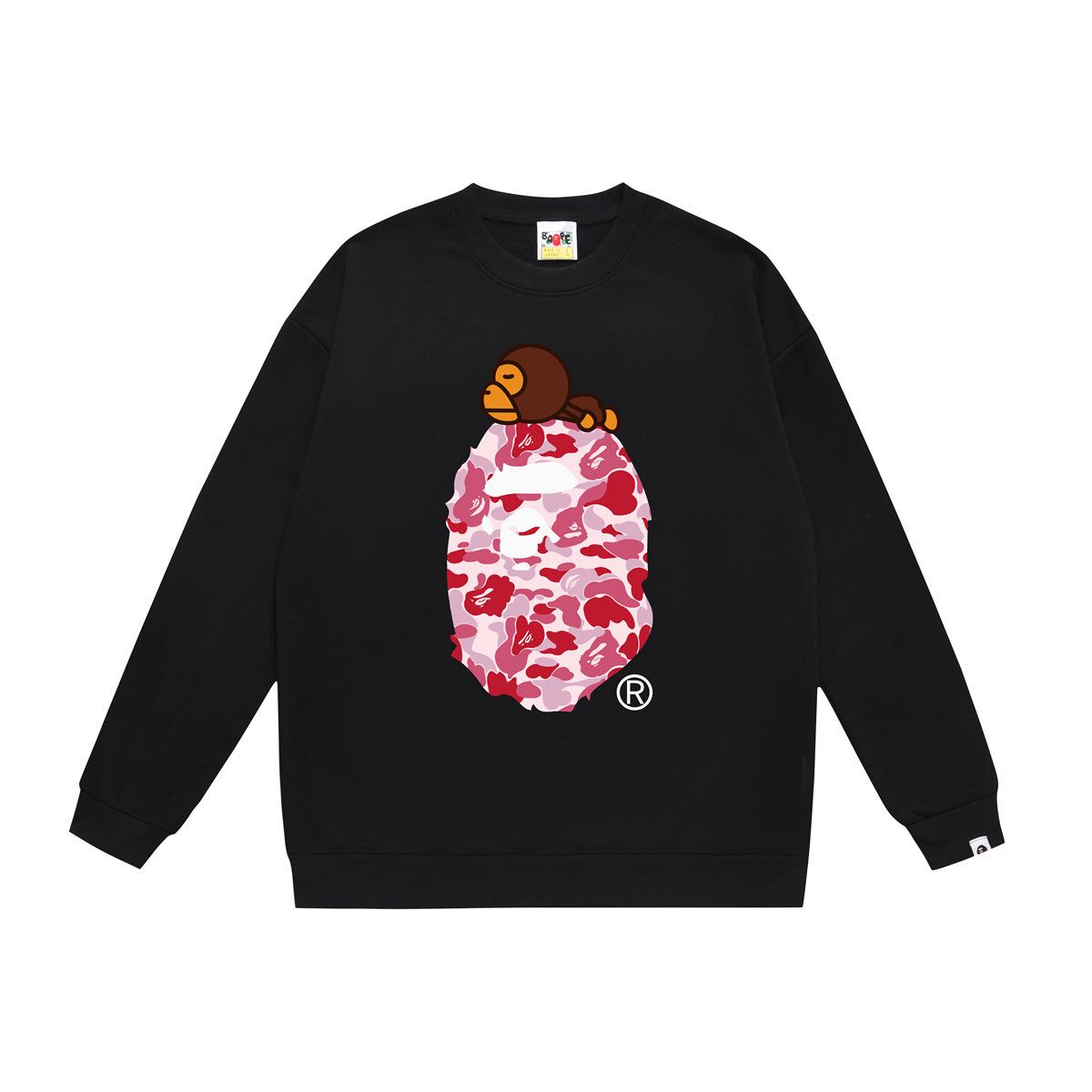 

Унісекс Худі BAPE з принтом Ape Head - Модний Осінньо-Зимовий Стиль Хіп-Хоп Medium