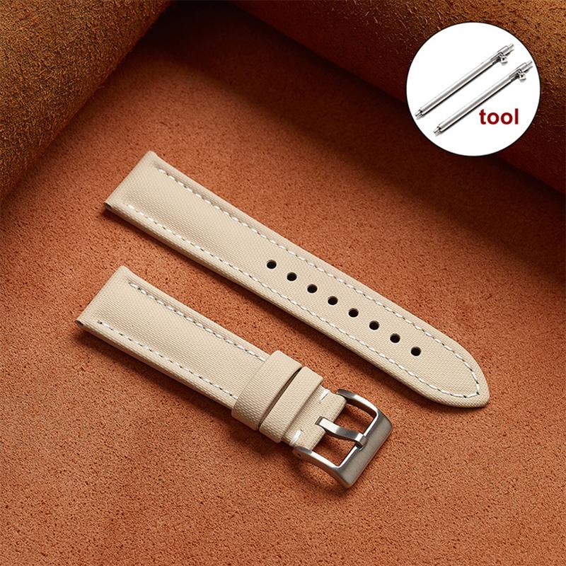 Premium Sailcloth Watch Band for Blancpain Straps 18mm 19mm 21mm 20mm 22mm Waterproof Canvas Nylon Quick Release Bracelet Belt