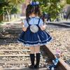 Summer Zootopia Judy Bunny Police Princess Lolita Dress for Little Girls